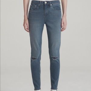 EUC Rag & Bone High-Rise Ankle Skinny Alec Size 28